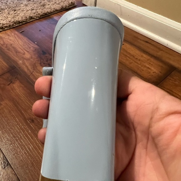 Steve Madden Tule Block Heel Sandal in Lt Blue Lexia SZ 5.5 - Picture 9 of 13